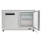 Maxx Cold Freezer 12 cu.ft., Double Door, Undercounter Commercial, Stainless Steel MXCF48U - alternate 2